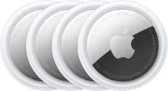 Apple AirTag 4個入り 紛失防止タグ 置き忘れ防止 耐水 防塵 iPhone/iPad「探す」ネットワーク対応 CR2032コイン型バッテリーのサムネイル