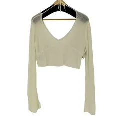 アメリ AMERI LAYERED KNIT CARDIGAN TOP レディース FREE のサムネイル