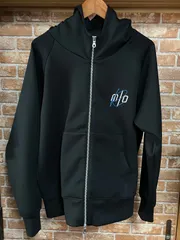 ReZARD リザード m/o ミオ コラボ ジップアップパーカー ヒカル ブラック M メンズ Logo Hoodie ロゴフーディー 完売品 定価16,500円 ラグラン袖 刺繍のサムネイル