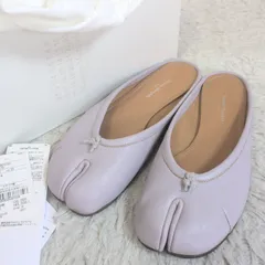 人気✨定価14.3万✨️Maison Margiela メゾンマルジェラ 22SS tabi バレエシューズ 足袋パンプス タビ ラベンダー 紫 35 ミュール サンダルのサムネイル