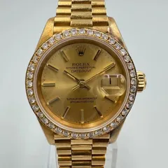 ROLEX ロレックス 69178 デイトジャスト K18YG 自動巻き 8番台（1984年代）稼働 ※ベゼルアフターダイヤ※のサムネイル