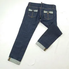 DSQUARED２    バックリボン   クロップド   サイズ38   ローライズ    デニムのサムネイル
