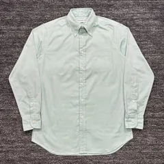 美品 INDIVIDUALIZED SHIRTS PIMA DOBBY CLOTH(STANDARD FIT BUTTON DOWN SHIRT) GREEN 15-32 インディビジュアライズドシャツ グリーンのサムネイル