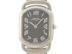 HERMES エルメス ウォッチ ラリー 時計 RA1.210 腕時計 ステンレス ブラック クオーツ ブラック文字盤 レディース【中古】436のサムネイル