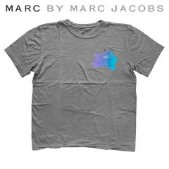 送料無料 メンズ Tシャツ グレー 訳あり MARC BY MARC JACOBS マークバイマークジェイコブス Submerged Tee L mb99のサムネイル