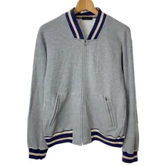 【中古】　COMME des GARCONS　ジップアップスウェット　90s vintage　90年代　OLD　AD1995　フルジップ　無地　裏毛　ドメスティック　古着　/1156のサムネイル