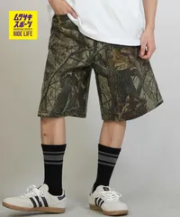 【ムラスポ公式】新品 SANTA CRUZ サンタクルーズ ハーフパンツ ショートパンツ メンズ ワイドショーツ リアルツリー 502262502 ムラサキスポーツ限定のサムネイル