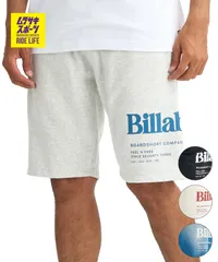 【ムラスポ公式】新品 BILLABONG ビラボン ハーフパンツ ショートパンツ メンズ ショーツ スウェット 裏毛 BG011601のサムネイル