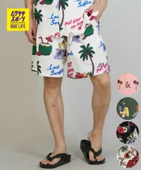 【ムラスポ公式】新品 LOST ロスト ハーフパンツ ショートパンツ メンズ ショーツ 総柄 ストレッチ セットアップ対応 LM6S-3302のサムネイル