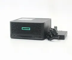 hp ProLiant MicroServer Gen10 Plus Xeon E-2224 3.4GHz 16GB 4TBx4台(SATA3.5インチ/RAID5構成) SmartArray S100i SR Gen10 中古のサムネイル