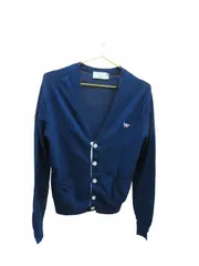 メゾンキツネ MAISON KITSUNE カーディガン ネイビー XXSのサムネイル