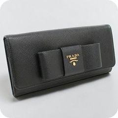 ✨【新品未使用 】PRADA 長財布 箱と保証書付き サフィアーノレザー