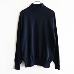 【90s/アーカイブ】COMME des GARCONS HOMME 【90年代 モックネック ニット】 ネイビー コムデギャルソン オム 26070095のサムネイル