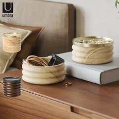 アンブラ umbra 収納ボックス ジュエリーボックス アクセサリーケース テソラ ウッドボックス 2層 木製 TESORA WOOD STORAGE BOXのサムネイル