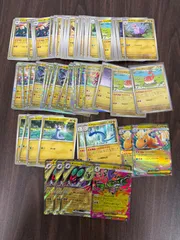 【未使用品】ポケモンカード　ドラゴンタイプ　RR  ノーマル　EX カード　メガドラミドロ　オンバーン　レックウザ　カイリューのサムネイル