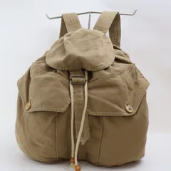 2607-28 ダブルアールエル リュックサック バックパック RRL キャンバス製 カーキ系のサムネイル