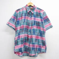 XL/古着 オシュコシュ 半袖 シャツ メンズ 00年代 00s コットン ピンク 26jun19のサムネイル