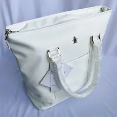 Munsingwear ゴルフバッグ シューズポケット付き ホワイト MQTKBB18のサムネイル