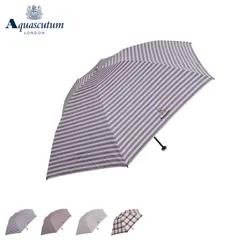 アクアスキュータム AQUASCUTUM 日傘 折りたたみ 軽量 晴雨兼用 レディース 50cm 一級遮光 遮熱 UVカット 紫外線対策 1AQ 27766のサムネイル