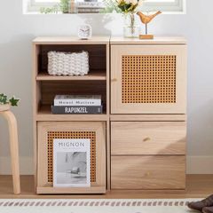 LAUAN SHELVES 3段 引き出し - メルカリ
