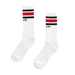 PRO CLUB Classic Stripe Crew Socks [white/red/black] 03pc0902 プロクラブ ソックスのサムネイル