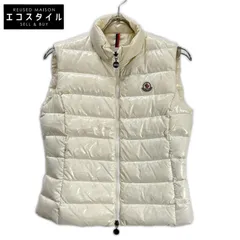 MONCLER　モンクレール　132-093-48301-05 ホワイト GHANY ダウンベスト　0のサムネイル