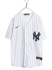 ヤンキース ベースボール シャツ メンズ M / MLB オフィシャル ナイキ