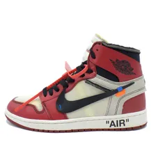 ナイキ NIKE × オフホワイト OFF WHITE 【 THE10 AIR JORDAN 1 CHICAGO AA3834 101 】 エア ジョーダン 1 シカゴ スニーカー 51646のサムネイル
