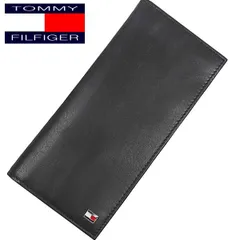 トミー・ヒルフィガー 長財布 ブラック OXFORD TOMMY HILFIGER 31TL19-008 BK ギフトプレゼント 贈り物 誕生日祝い クリスマスのサムネイル