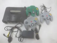  ゲーム NINTENDO 64 本体 NUS-001 コントローラー 周辺機器付き ジャンク品のサムネイル