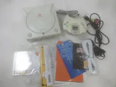  ゲーム セガ ドリームキャスト 本体 動作品 HKT-3000 コントローラー 周辺機器付き 中古品のサムネイル