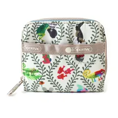 AWE26245 完売品 未使用 LeSportsac レスポートサック レオレオニ 二つ折り 財布 コンパクトウォレット  マルチカラーのサムネイル