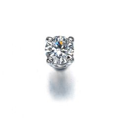 美品【ティファニー】プラチナ ダイヤモンド 計0.22ct ソリティア