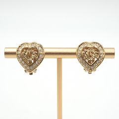 Christian Dior（クリスチャン ディオール）CDロゴ ハート ピアス