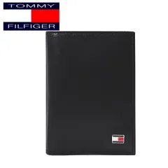 TOMMY HILFIGER トミー・ヒルフィガー カードケース 名刺入れ ブラック OXFORD 31TL20x011 BK ギフトプレゼント 贈り物 誕生日祝い クリスマスのサムネイル