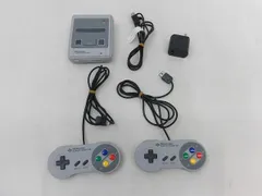  中古品 ゲーム スーパーファミコン 本体 CLV-301 クラシックミニ 動作品 本体のみ 周辺機器付きのサムネイル