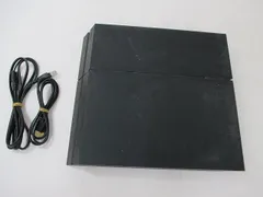  中古品 ゲーム プレイステーション4 PS4本体 CUH-1200A ジェットブラック 動作品 ACアダプター・HDMI付きのサムネイル