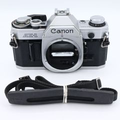 実用品 キャノン AE-1 シルバー フィルムカメラ モルト新品交換済 H478