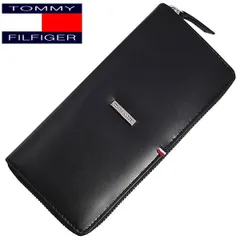 TOMMY HILFIGER トミー・ヒルフィガー ラウンドジップ長財布 ブラック DEERFIELD  31TL13-013 BK ギフトプレゼント 贈り物 誕生日祝い クリスマスのサムネイル