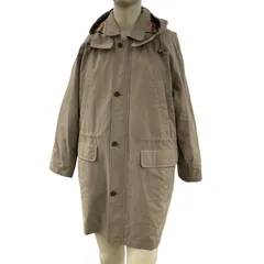 180053 BURBERRY バーバリー コート M ベージュ ノバチェック柄 ダウンライナー付き メンズのサムネイル