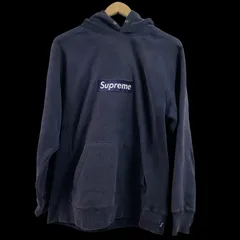 [むつ75-070602][併売] Supreme シュプリーム 2003年 創業初期 紙タグ BOX LOGO ボックスロゴ HOODED SWEAT CREW Mサイズ[中古][メンズ]のサムネイル