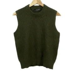 FABIANA FILIPPI(ファビアーナフィリッピ) ノースリーブセーター サイズI 42/S レディース美品  カーキ カシミヤのサムネイル