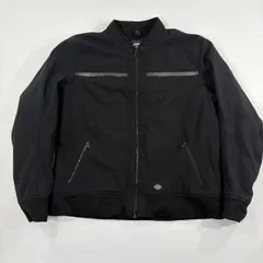【美品】ハーレーダビッドソン ジャケット XL 黒 ブルゾン バイカー 古着【6105】のサムネイル