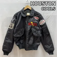 ヒューストン CWU-36P フライトジャケット COOLS クールス ワッペン カスタム ハーレーダビッドソン チョッパー メンズ M ISItems【USED】【古着】【中古】50162946のサムネイル