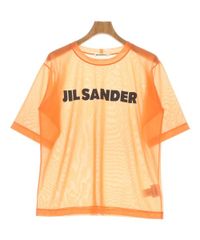 JIL SANDER シースルー ロゴプリント Tシャツ ピンク - メルカリ