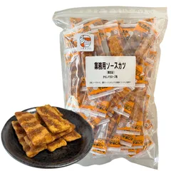 〔限定品〕ソースカツからしマヨネーズ味500ｇ 濃厚ソース 駄菓子 スナック菓子 業務用 つまみプロ秀信のサムネイル