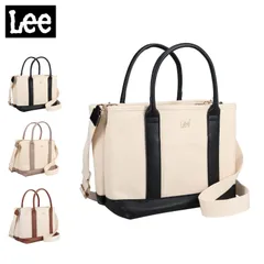 Lee リー バッグ トートバッグ ショルダーバッグ メンズ レディース 2WAY 斜め掛け TOTE BAG 320-5041のサムネイル