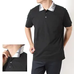 26SSモデル エンポリオアルマーニ EMPORIO ARMANI メンズ ポロシャツ グラデーション襟ロゴ【UC001 BLACK】 EM000571 AF20432 UC001/【2026SS】m-topsのサムネイル