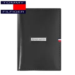 TOMMY HILFIGER トミー・ヒルフィガー カードケース 名刺入れ ブラック DEERFIELD 31TL20x020 BK ギフトプレゼント 贈り物 誕生日祝い クリスマスのサムネイル