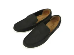 クラークス clarks モーベンサン MORVEN SUN デッキシューズ ヌバックレザー ブラック US7のサムネイル